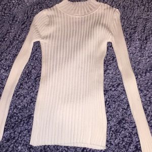 Cream white sweater